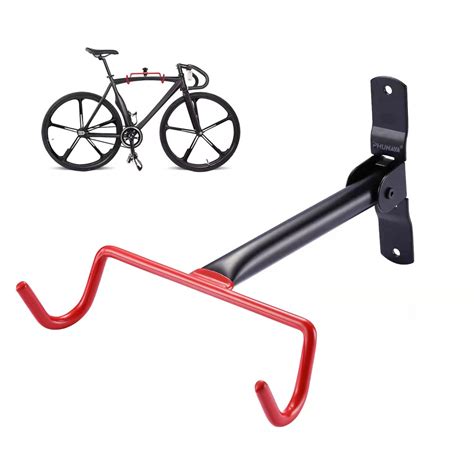 Buy PHUNAYA Bike Hanger Wall Bike Hook Horizontal Foldable Bicycle ...