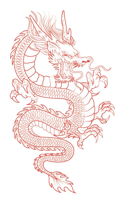 150+ Best Chinese Dragon Tattoo Designs With Meanings (2022 ...