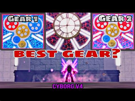 Comparing Passive Gears of Cyborg v4 - Blox Fruits - YouTube