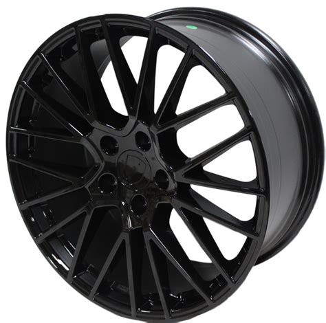 21 Inch Rims Fits Porsche Cayenne Turbo S GTS Base 2019 Gloss Black ...