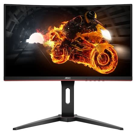 AOC C24G1 23.6" LED MVA ívelt gaming monitor, Full HD, 144Hz, 1 ms ...