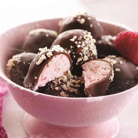 Chocolate Raspberry Bon Bons