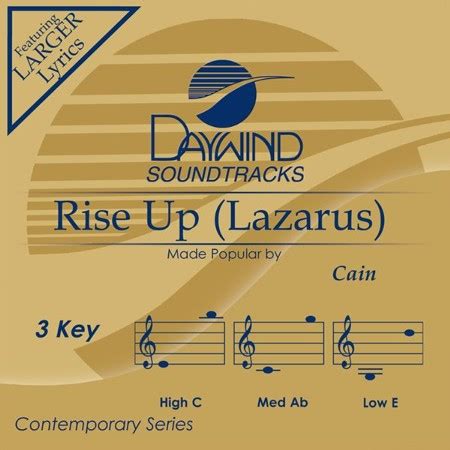 Rise Up (Lazarus) [Music Download]: Cain - Christianbook.com