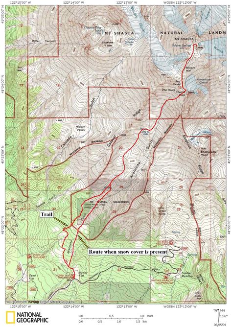 Mt Shasta - Avalanche Gulch Climbers Guide