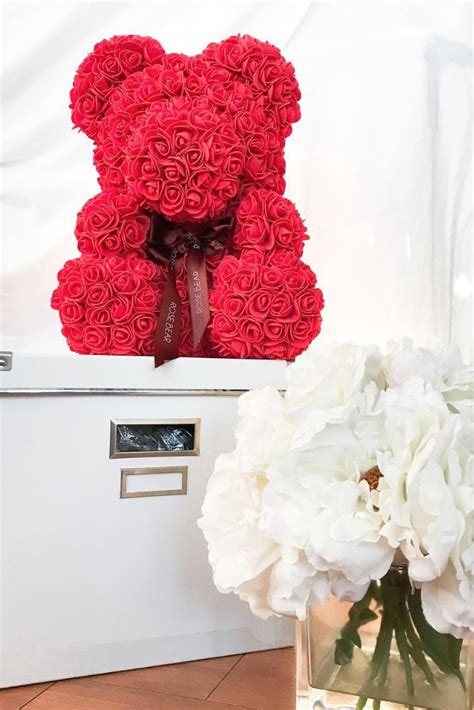 Red Rose Bear | Red roses, Precious gifts, Quinceanera decorations