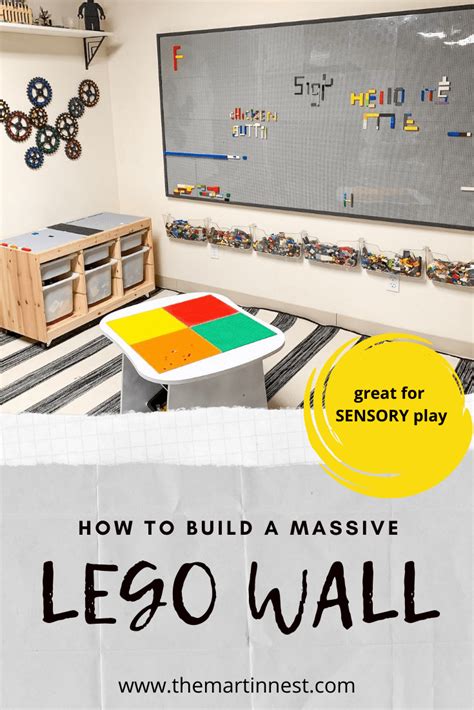 How to build a massive lego wall – Artofit