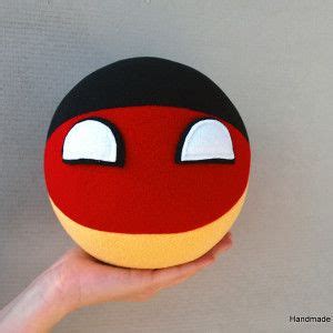 “Guten Tag” Set (Germanyball, Austriaball, Switzerlandball and Reichtangle) | Handmade plush ...