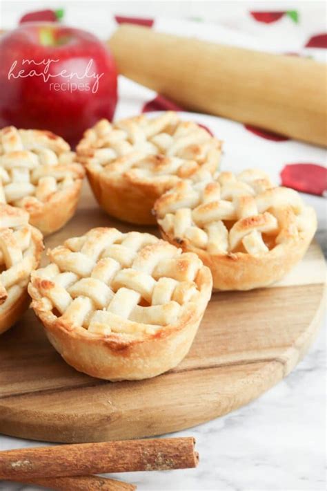 Easy Mini Apple Pies - My Heavenly Recipes