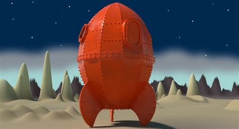 3D rocket s rocketship - TurboSquid 1328795