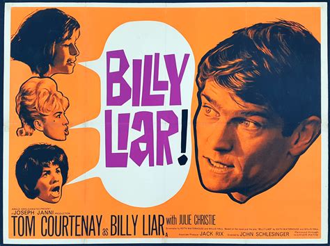 BILLY LIAR! (1963) Original Vintage New Wave UK Quad Film Movie Poster | Picture Palace Movie ...