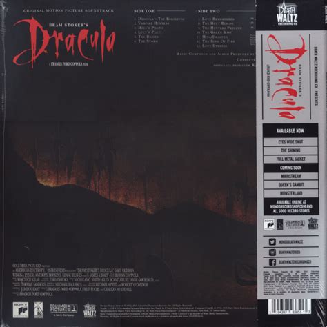 Bram Stoker's Dracula : - original soundtrack buy it online at the ...