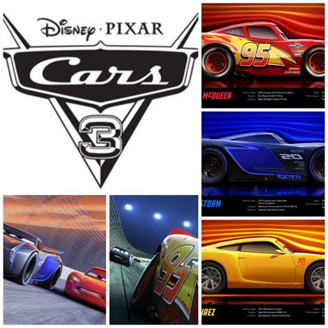 Meet the Main 'Cars 3' Characters | the Disney Driven Life