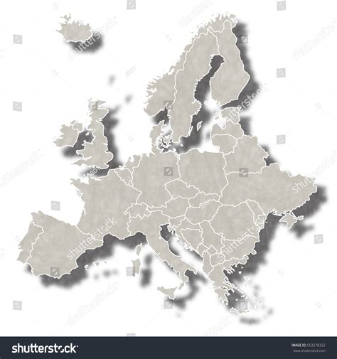 Europe Map City Icon Stock Vector (Royalty Free) 553278322 | Shutterstock