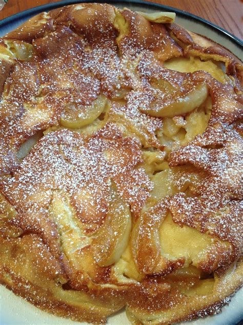 German Apple Oven Pancake | Breakfast brunch recipes, Breakfast dishes ...