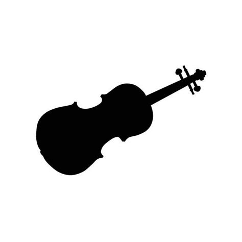 VIOLIN OUTLINE IMAGE.ai Royalty Free Stock SVG Vector and Clip Art