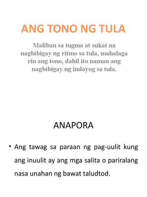 Halimbawa Ng Tula Na May 3 Saknong 4 Na Taludtod