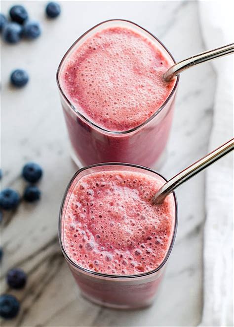 5 ingredient Sparkling Frozen Fruit Smoothie