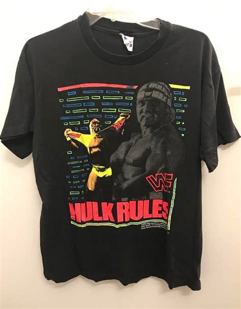 Vintage Hulk Hogan WWF WWE t-shirt - Gem