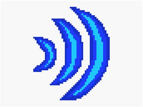 Wave Pixel Art, HD Png Download - kindpng