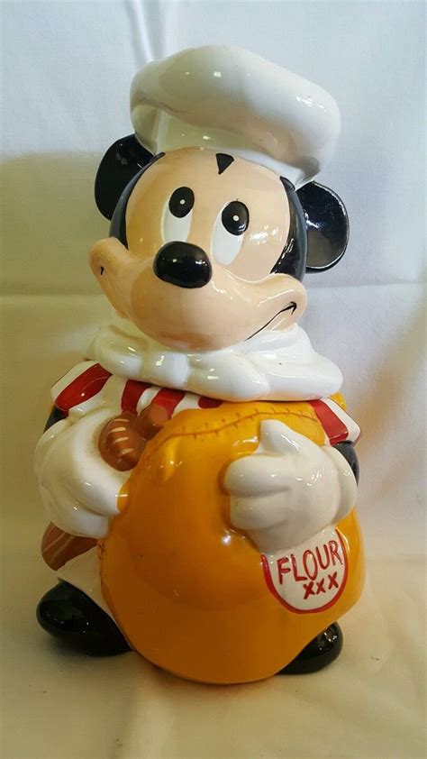 Vintage Mickey Mouse Cookie Jar. Antique Cookie Jar, Ceramic Cookie Jar ...