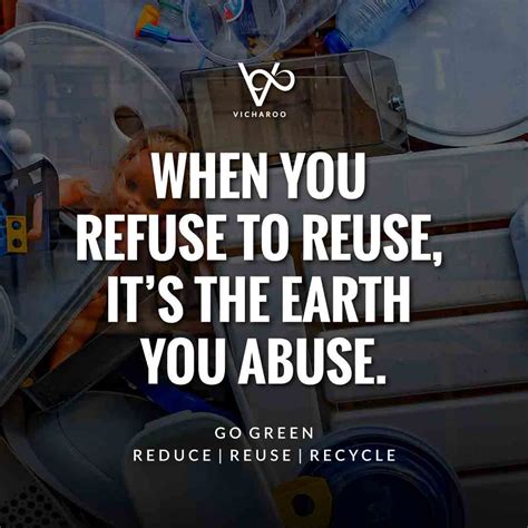 When you refuse to reuse, it's the earth you abuse | Reduce Reuse Recycle | Waste Management ...