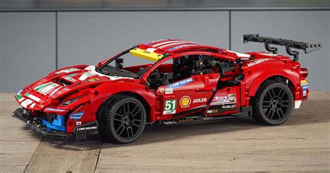 Lego Technic Ferrari 488 GTE AF Corse 5 - Paul Tan's Automotive News