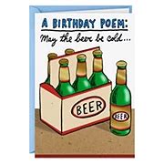 Hallmark Shoebox Funny Birthday Card (Cold Beers) #E13 - Shop Kitchen & Dining at H-E-B