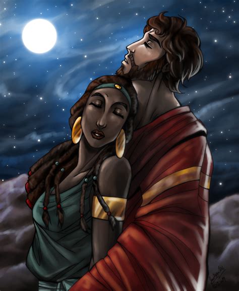 CC: Moses and Tzipporah by DrMistyTang on DeviantArt