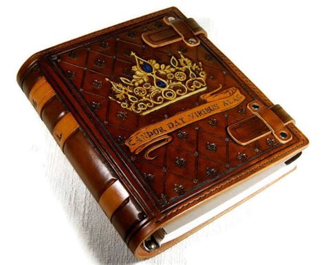 Custom Personalized Leather Book Journal Notebook Diary Family