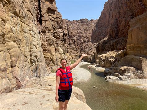 Visiting Wadi Mujib - a canyoning adventure in Jordan