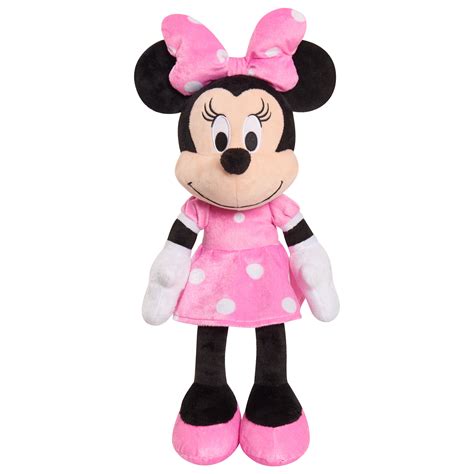 Disney Minnie Mouse 19-inch Plush Stuffed Animal, Officially Licensed Kids Toys for Ages 2 Up ...