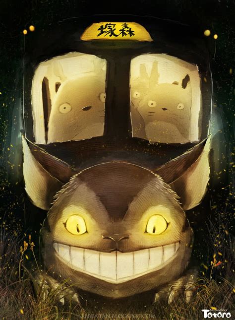 Catbus Fanart - Drawing and art from my neighbor totoro catbus