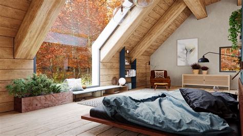 A Cozy Modern Rustic Cabin In The Trees | Loft interior design ...