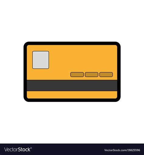 Credit card design Royalty Free Vector Image - VectorStock