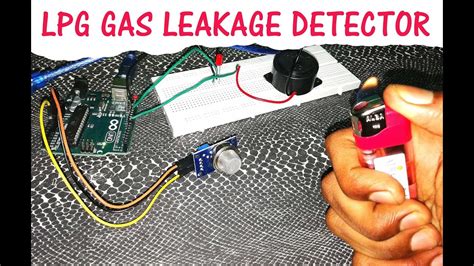 LPG Gas leakage Detector - #Arduino Project In Tamil - YouTube