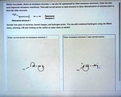 methyl isocyanate shown nesonancc stnucturc cun also be rcpresented by ...