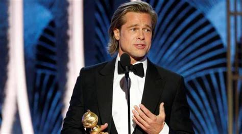 Brad Pitt thanks co-star Leonardo DiCaprio in Globes speech, jokes ...