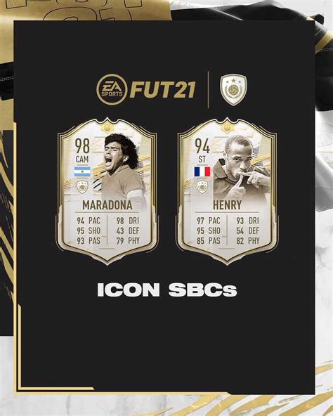 FIFA 21: Maradona and Henry Prime Icon Moments SBC announced ...