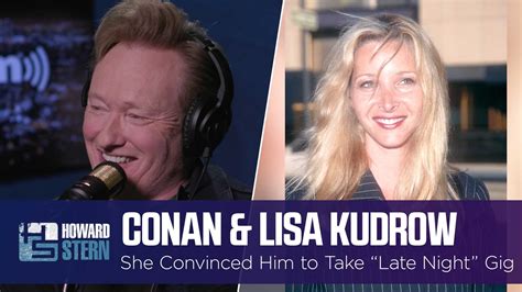 Why Conan O’Brien Credits Lisa Kudrow for His Start on Late-Night TV ...