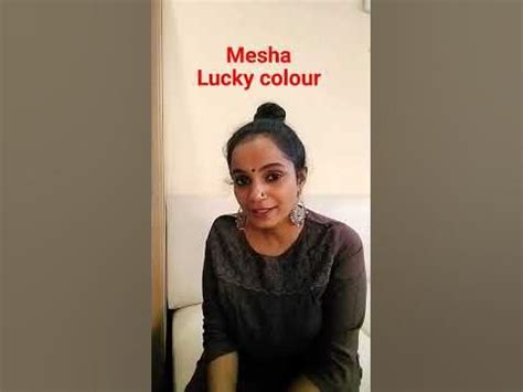 Lucky colour for mesha rashi - YouTube