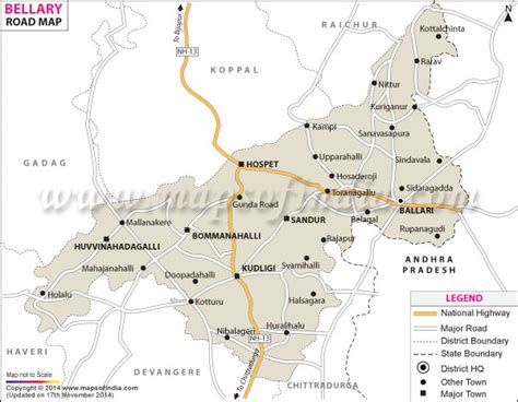 Bellary Road Map