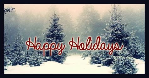 Winter Trees & Snowfall - Happy Holidays Pictures, Photos, and Images ...