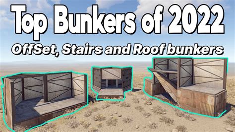 The best Bunker Base Designs In Rust 2022 | Rust Bunker Tutorial - YouTube