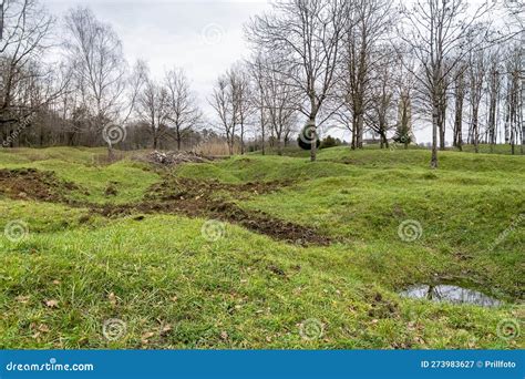 Battlefield around Verdun stock image. Image of embattled - 273983627