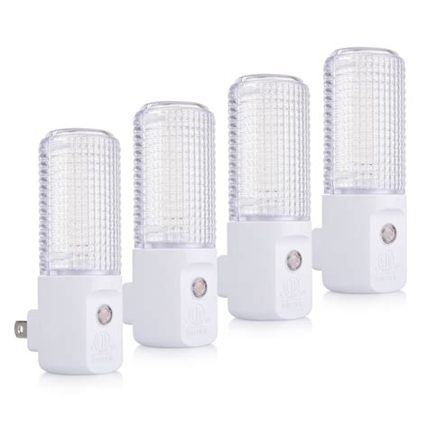 (4-Pack) LED Night Light with Smart Sensor