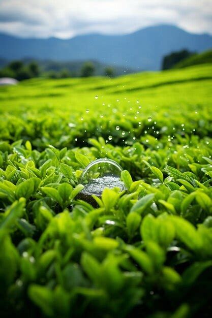 Premium AI Image | tea plantation