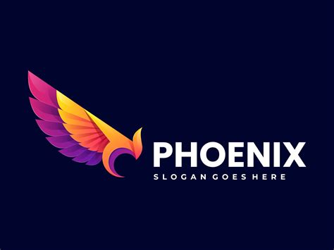 Phoenix Colorful Logo Graphic by artnivora.std · Creative Fabrica