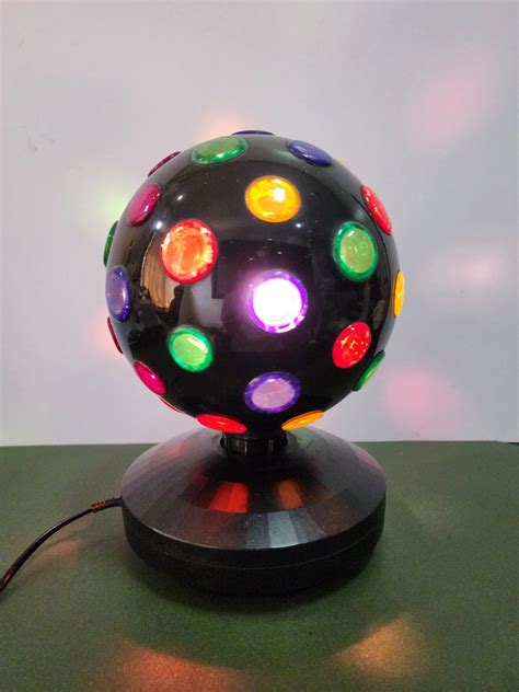 Rotating Disco Ball, Furniture & Home Living, Lighting & Fans, Lighting ...