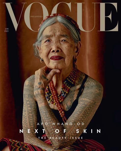 Apo Whang-Od, a 106-year-old from the Philippines, is Vogue's oldest ever cover model | CNN