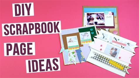 Scrapbook Design Ideas For Project - Best Design Idea